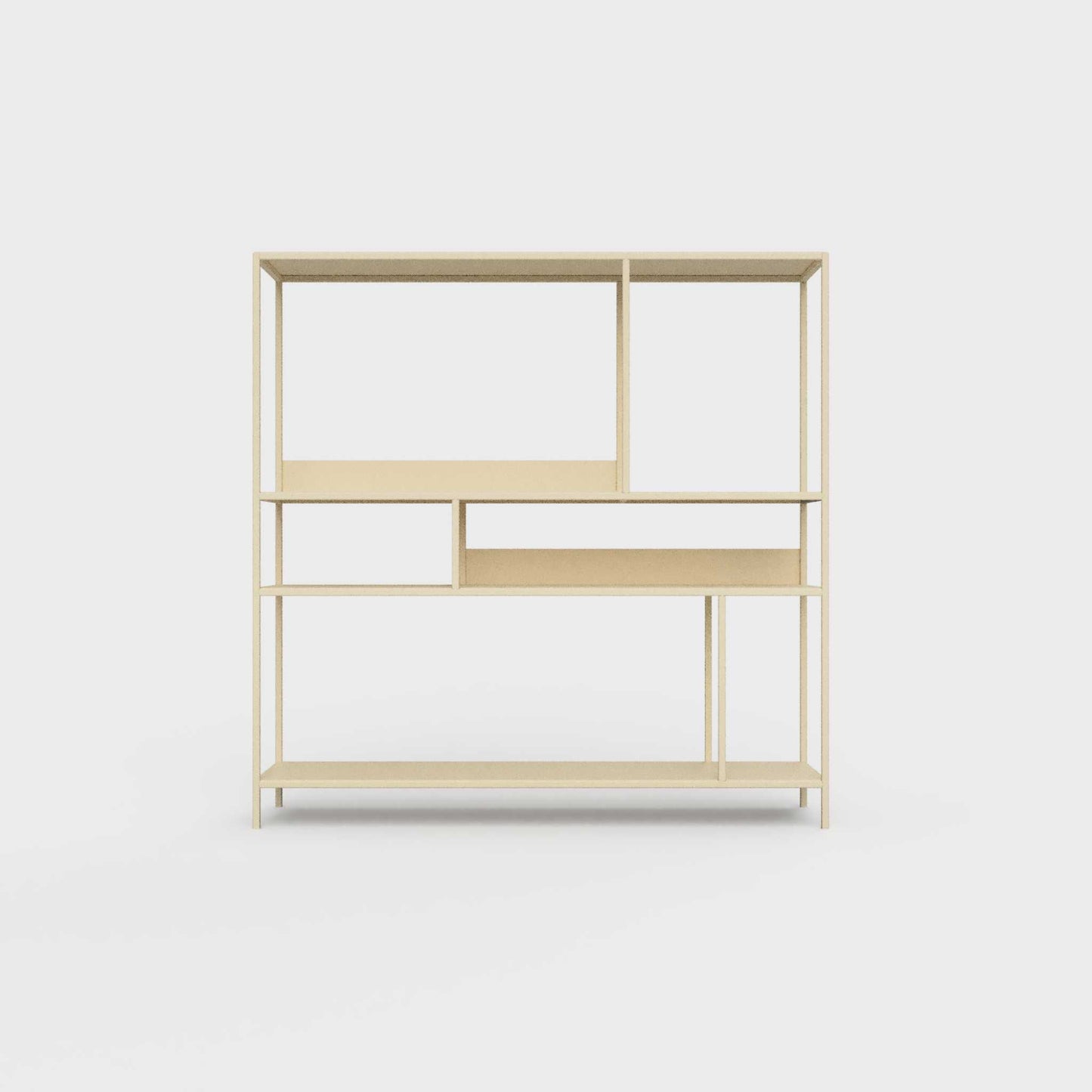 Sand ÉTAUDORÉ DESIVA shelving unit made from highest quality powder coated steel