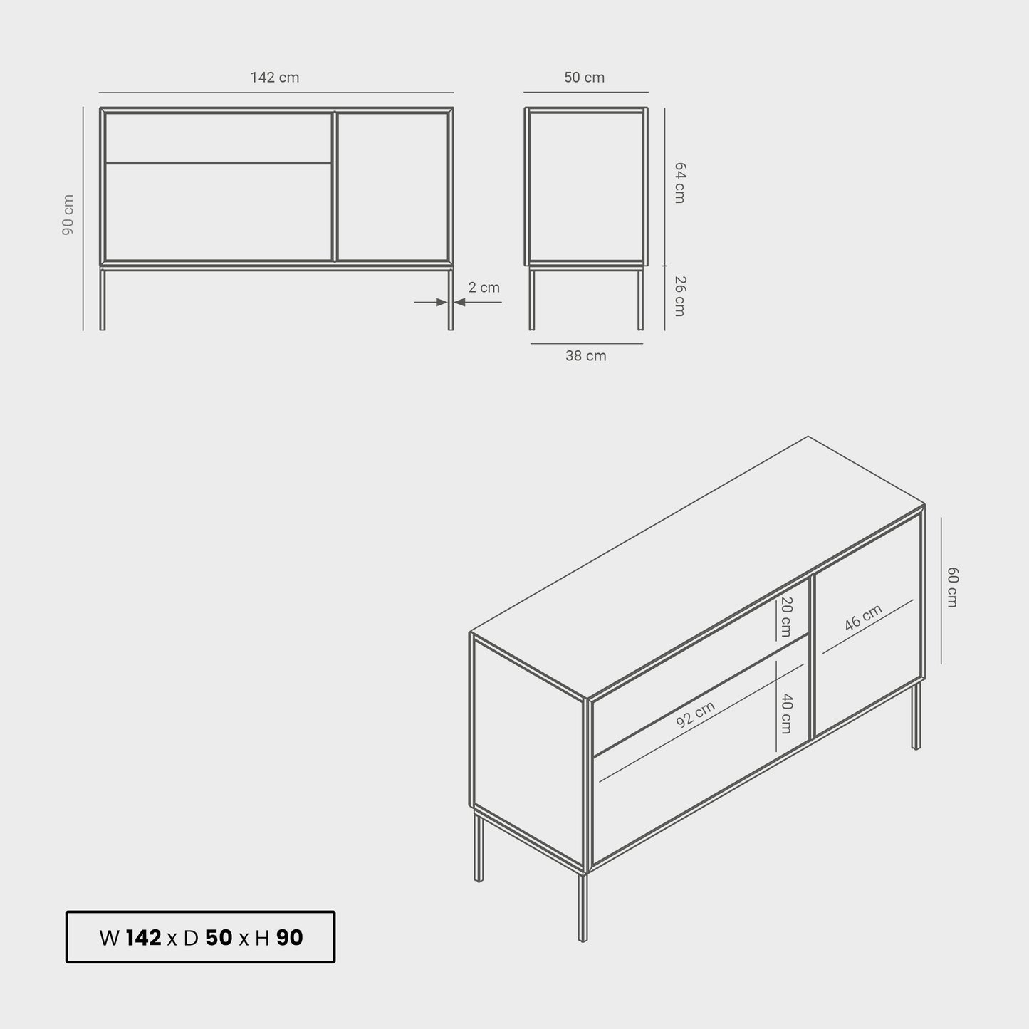 Arnika 01 Sideboard