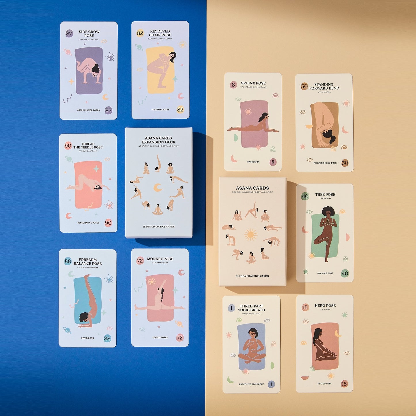 Asana-Kartenpaket