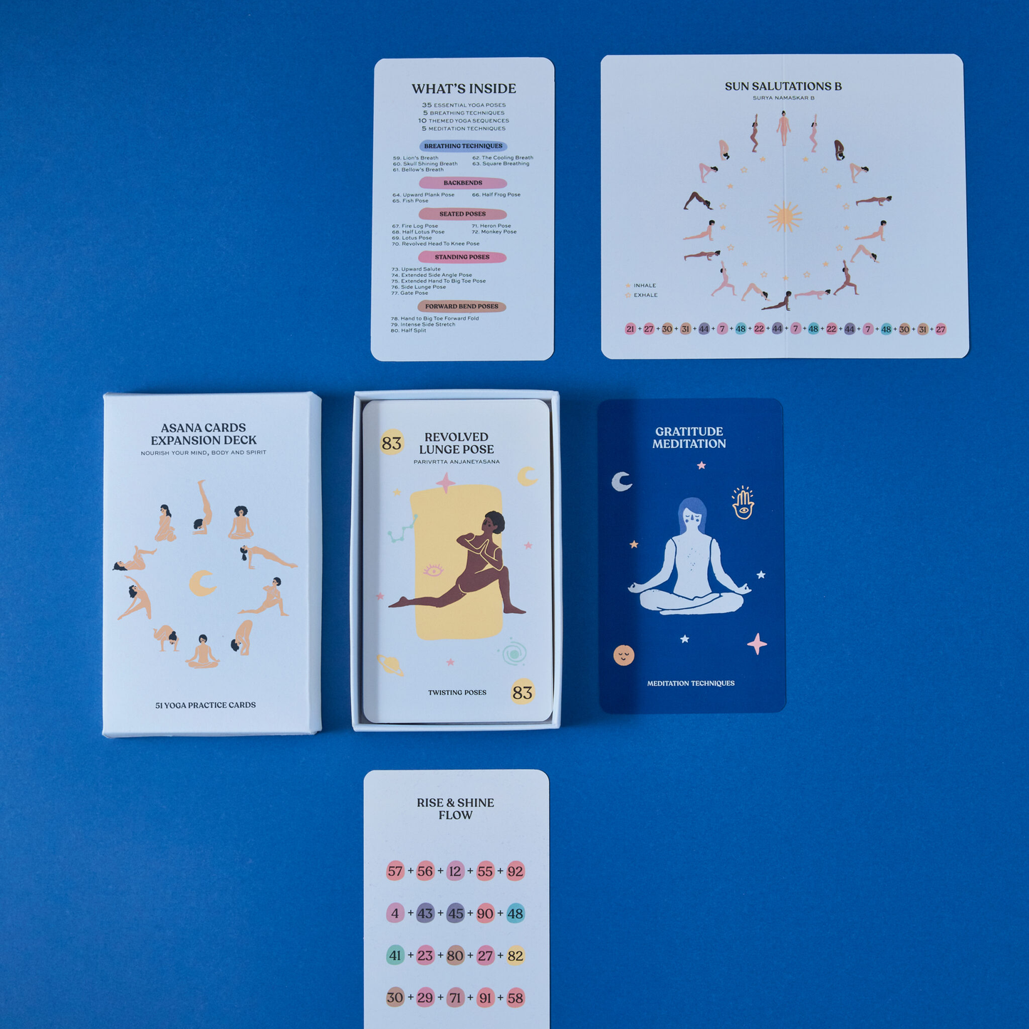 Asana Cards Moon Edition