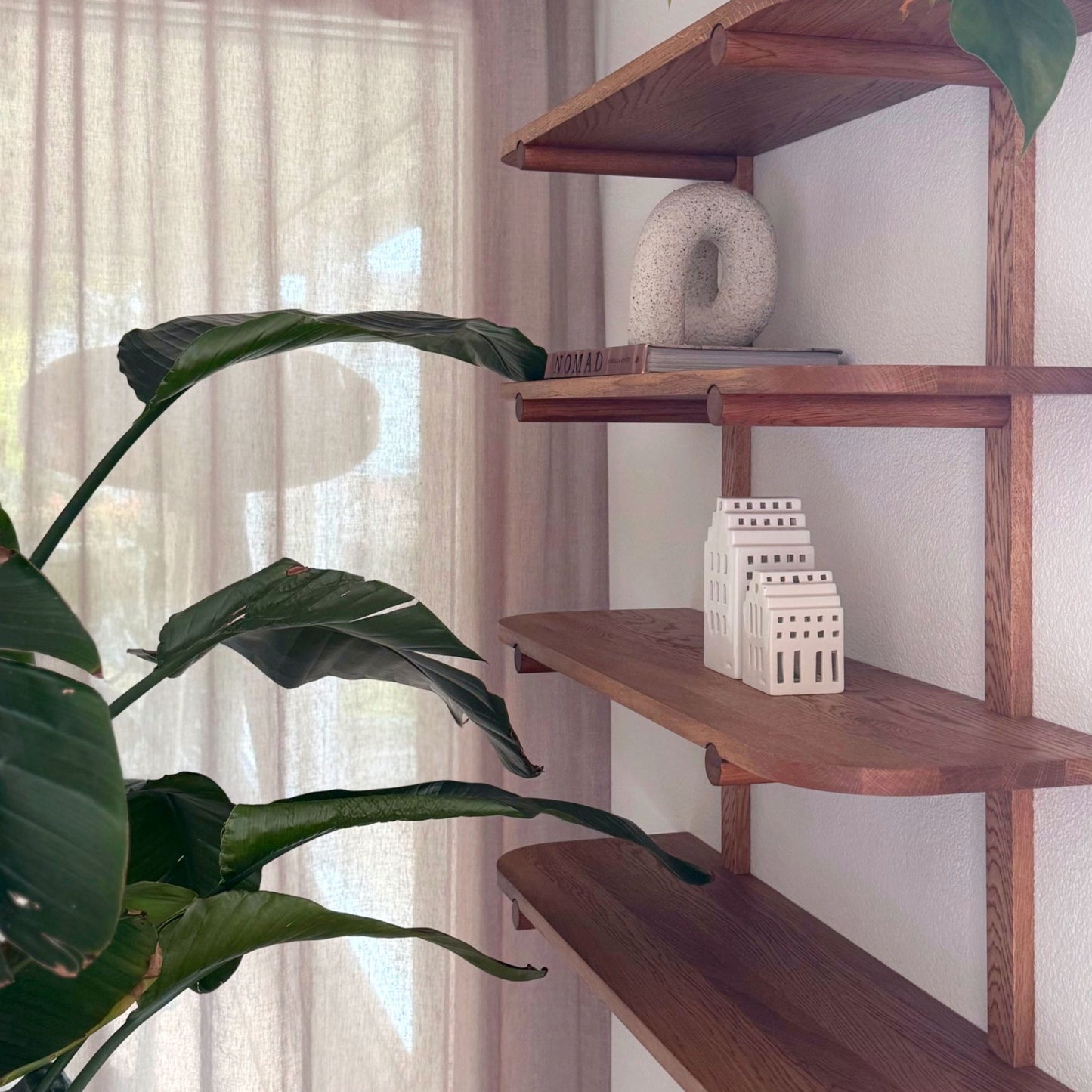 Piz Palü Bookshelf in Solid Oak