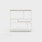 White ÉTAUDORÉ DESIVA shelving unit made from highest quality powder coated steel