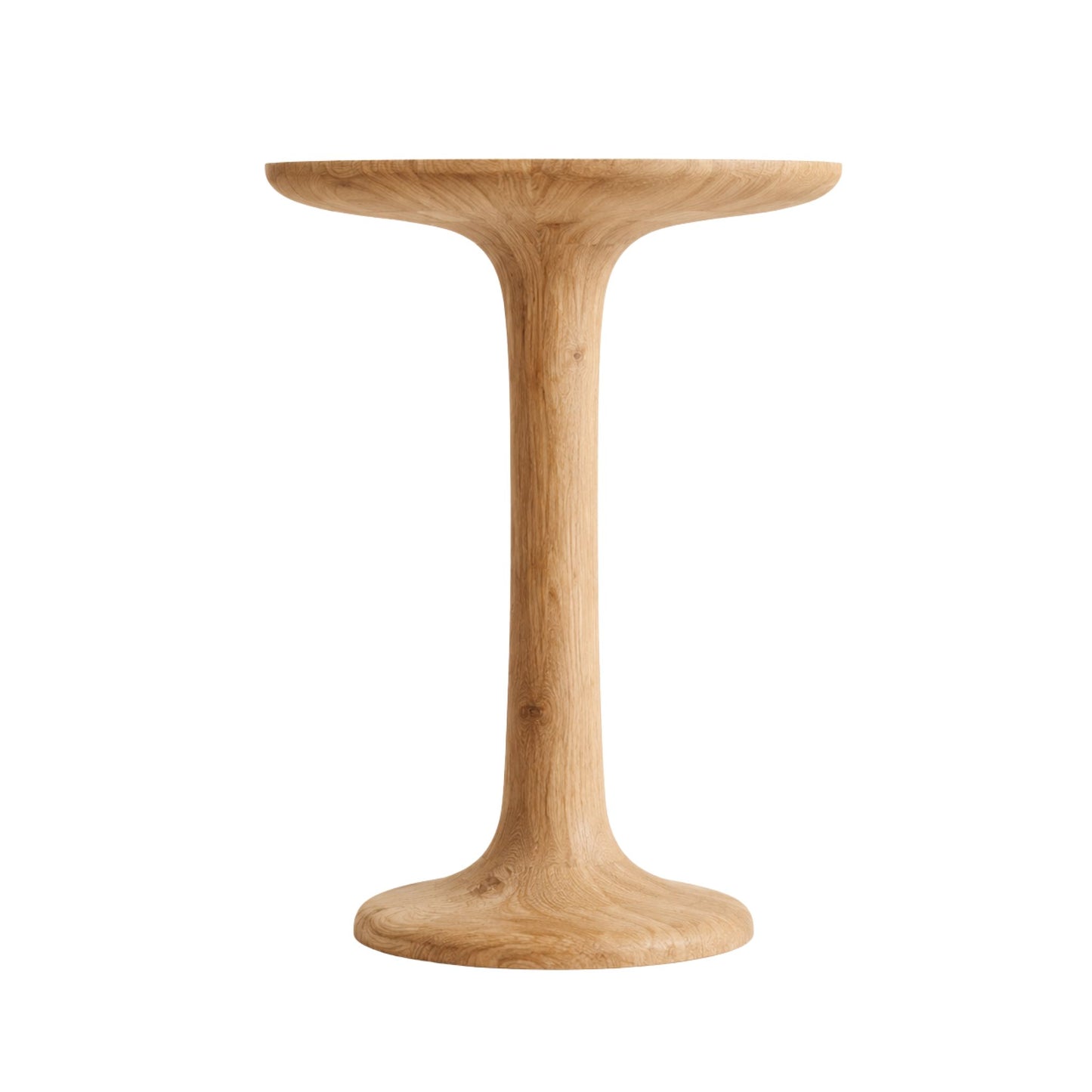 ETAUDORE Lianna accent table in solid oak wood