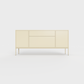 Arnika 02 Sideboard in Sand color, powder-coated steel, elegant and modern piece of furniture for your living room