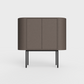 Siena 01 Sideboard in Earth color, powder-coated steel, elegant and modern piece of furniture for your living room